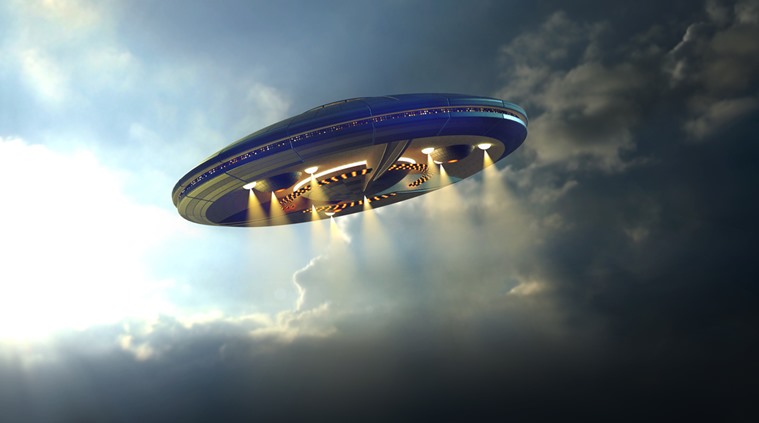 Alien UFO saucer